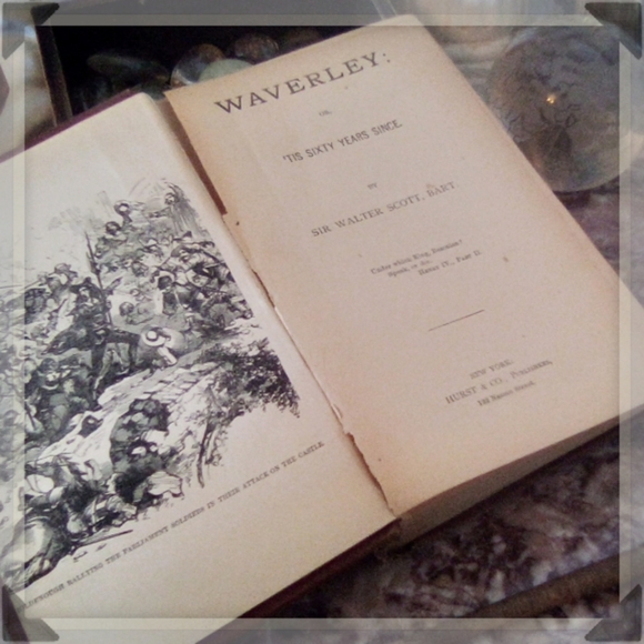 Waverly antique book Sir Walter Scott - Picture 5 of 5